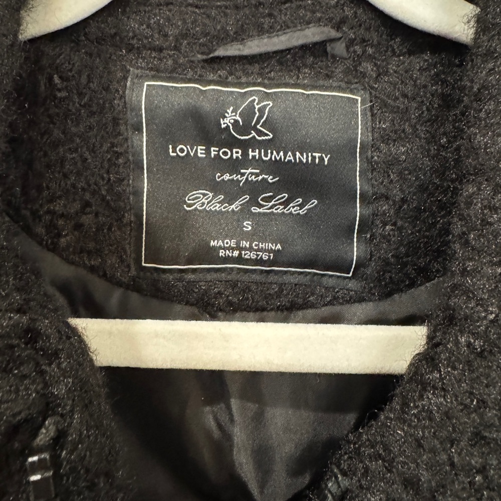 Black Label Black Teddy Jacket — NWOT - Picture 7 of 9